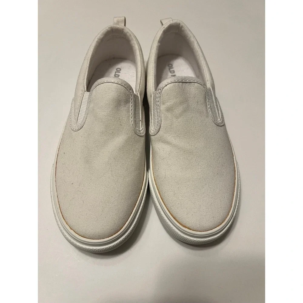 Kids old navy canvas slip on shoes (s-159)